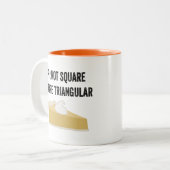 Pumpkin Pi Tweekleurige Koffiemok (Voorkant links)