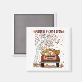Pumpkin Picking Crew Apron Magnet (Voorkant / Achterkant)