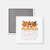 Pumpkin Pickling Crew Halloween Family Matching Magneet (Voorkant / Achterkant)