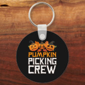 Pumpkin Pickling Crew Halloween Family Matching Sleutelhanger (Voorkant)
