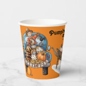 Pumpkin Pick'n Time Papieren Bekers (Voorkant)