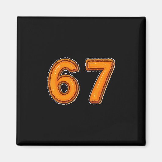 Pumpkin Pie 6 7 Thanksgiving Dinner Meme Magneet (Voorkant)