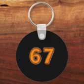 Pumpkin Pie 6 7 Thanksgiving Dinner Meme  Sleutelhanger (Voorkant)