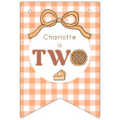 Pumpkin Pie Birthday Banner (Eerste vlag)