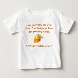 Pumpkin Pie Birthday Shirt