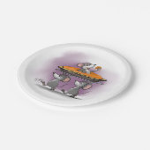 Pumpkin Pie Celebration Papieren Bordje (Gekanteld)