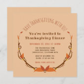 Pumpkin Pie Cute Holiday Thanksgiving Kaart (Voorkant / Achterkant)