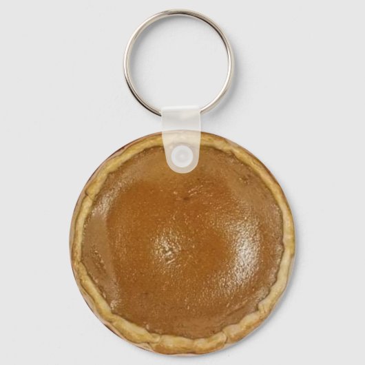 Pumpkin Pie Food Photo Sleutelhanger (Voorkant)