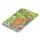 PUMPKIN PIE & FRIENDS THANKSGIVING DAG VOEDINGSMOG MAGNEET (Linkerzijde)