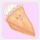 Pumpkin Pie Guy Sticker (Voorkant)
