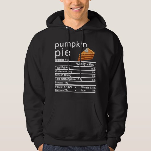 pumpkin pie hoodie (Voorkant)