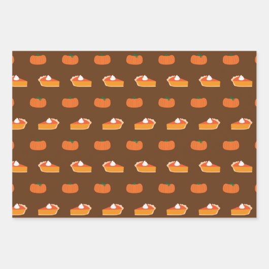 Pumpkin Pie Inpakpapier Vel (Voorkant)