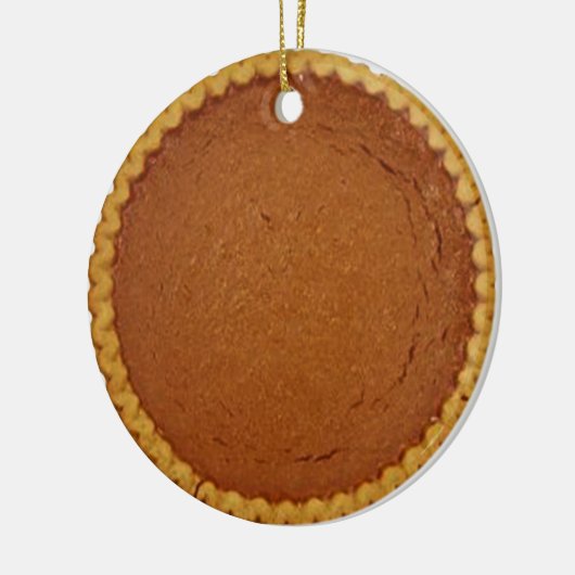 Pumpkin Pie Keramisch Ornament (Links)