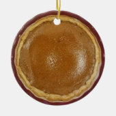 Pumpkin Pie Kerstmis Keramisch Ornament (Voorkant)
