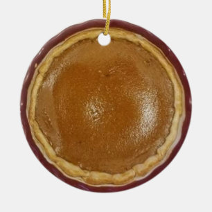 Pumpkin Pie Kerstmis Keramisch Ornament