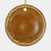 Pumpkin Pie Kerstmis Keramisch Ornament (Voorkant)