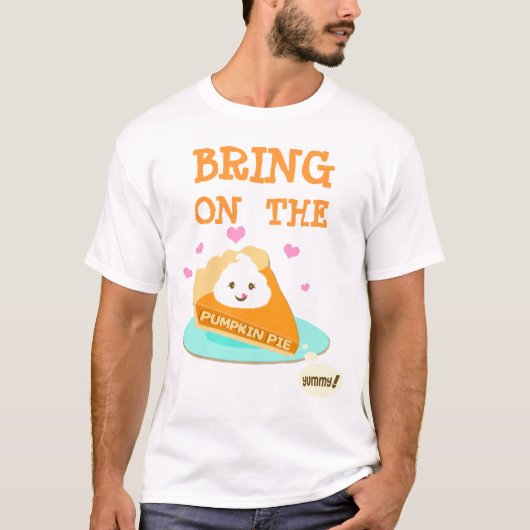 Pumpkin Pie Lover T-Shirt (Voorkant)