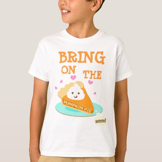 Pumpkin Pie Lover T-Shirt (Voorkant)