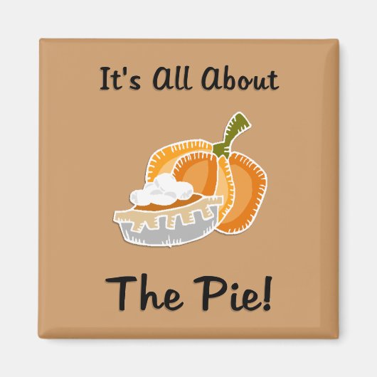 Pumpkin Pie Magneet (Voorkant)