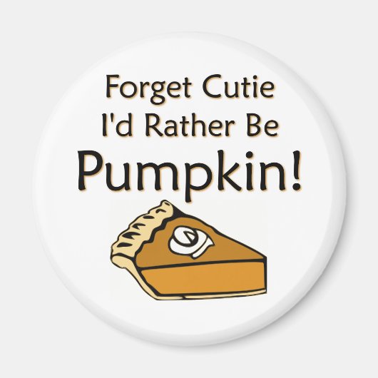 Pumpkin Pie Magneet (Voorkant)