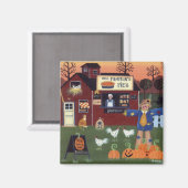 Pumpkin Pie Magnet (Voorkant / Achterkant)