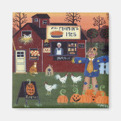 Pumpkin Pie Magnet (Voorkant)