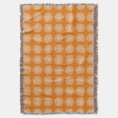 Pumpkin Pie Mandala Deken (Voorkant Verticaal)