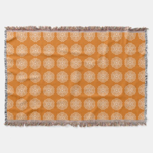 Pumpkin Pie Mandala Deken (Voorkant)