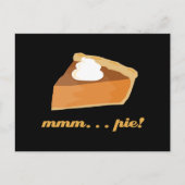 Pumpkin Pie - mmm . . . taart! Briefkaart (Voorkant)