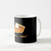 Pumpkin Pie - mmm . . . taart! Koffiemok (Voorkant rechts)