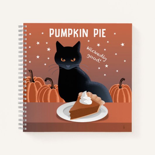 Pumpkin Pie Notitieboek (Voorkant)