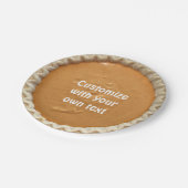 Pumpkin Pie Papieren Bordje (Gekanteld)