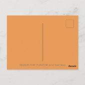 PUMPKIN PIE PARADE, THANKSGIVING FEAST CELEBRATIE BRIEFKAART (Achterkant)