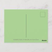 PUMPKIN PIE PARADE, THANKSGIVING FEAST CELEBRATIE BRIEFKAART (Achterkant)