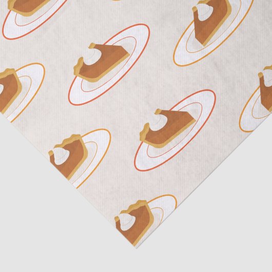 Pumpkin Pie Party Tissuepapier (Detail)
