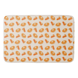Pumpkin Pie Pattern Badmat