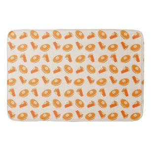 Pumpkin Pie Pattern Badmat