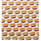 Pumpkin Pie Pattern Douchegordijn (Voorkant)