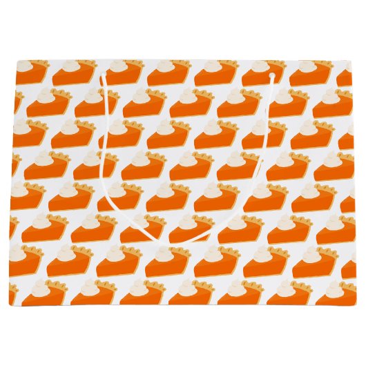 Pumpkin Pie Pattern Groot Cadeauzakje (Voorkant)