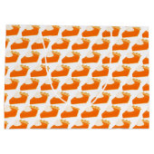 Pumpkin Pie Pattern Groot Cadeauzakje (Achterkant)