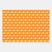 Pumpkin Pie Pattern Inpakpapier Vel (Voorkant 2)