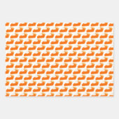 Pumpkin Pie Pattern Inpakpapier Vel (Voorkant)