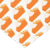 Pumpkin Pie Pattern Lange Tafelloper (Hoek)