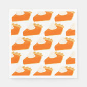 Pumpkin Pie Pattern Servet (Voorkant)