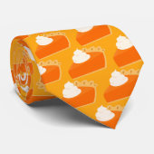 Pumpkin Pie Pattern Stropdas (Opgerold)