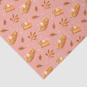 Pumpkin Pie Pattern Tissuepapier (Detail)