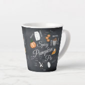 Pumpkin Pie, pikante pompoen Latte Mok (Rechterhoek)