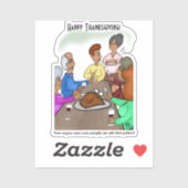 Pumpkin Pie Politics Custom Cut Stickers (Vel)