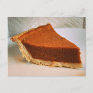 Pumpkin Pie Post Card Briefkaart