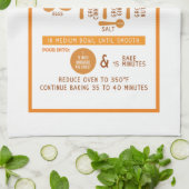 Pumpkin Pie Recipe Theedoek (Gevouwen)